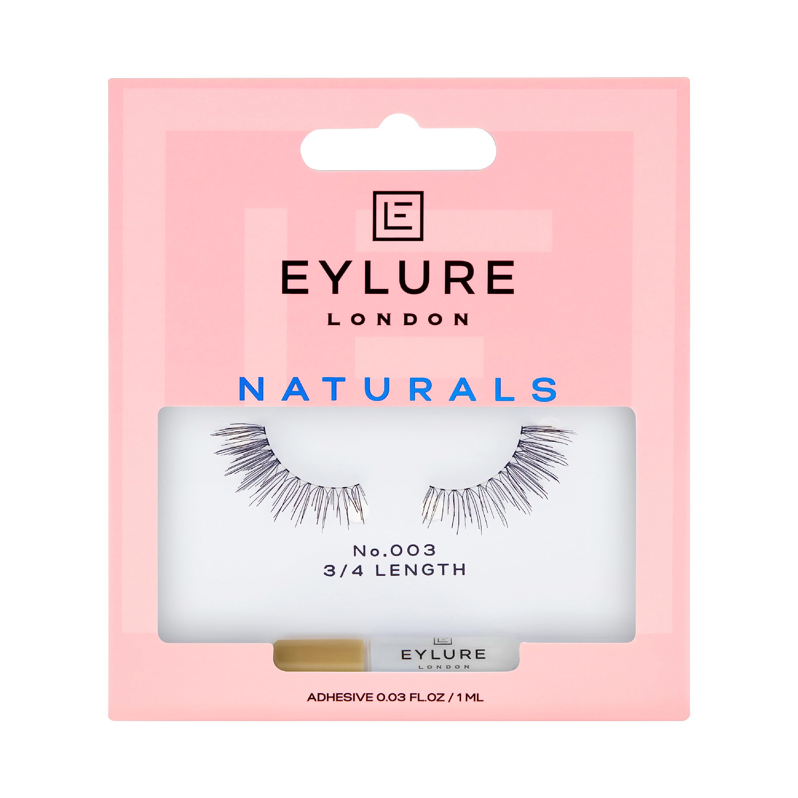 Eylure Naturals Accent No. 003 lash band close-up for subtle, natural enhancement.