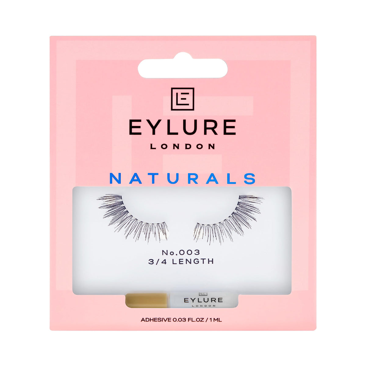 Eylure Naturals Accent No. 003 lash band close-up for subtle, natural enhancement.
