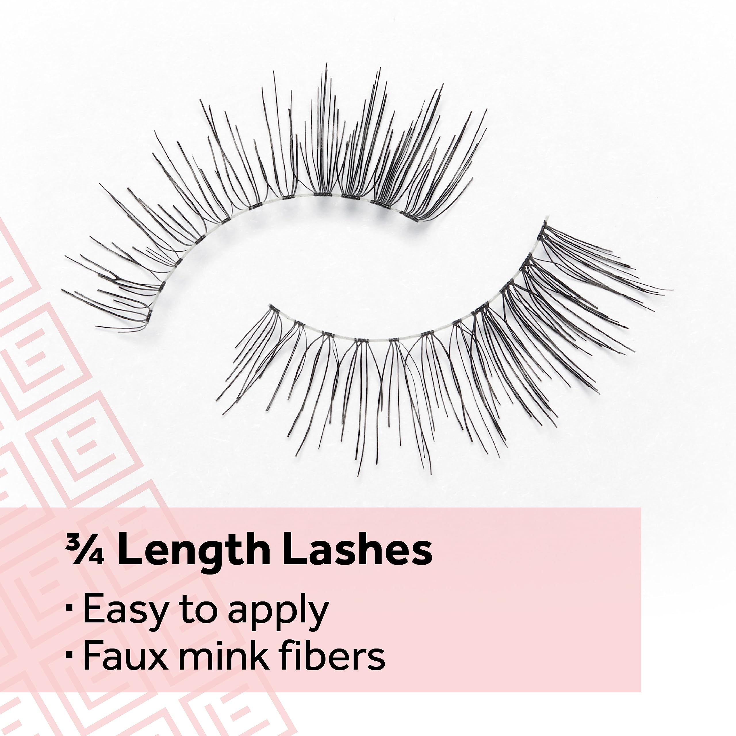 Eylure Naturals Accent No. 003 lashes reused up to five times with care.