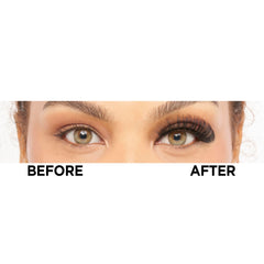 Eylure No.111 handmade lashes close-up emphasizing durable, reusable design.