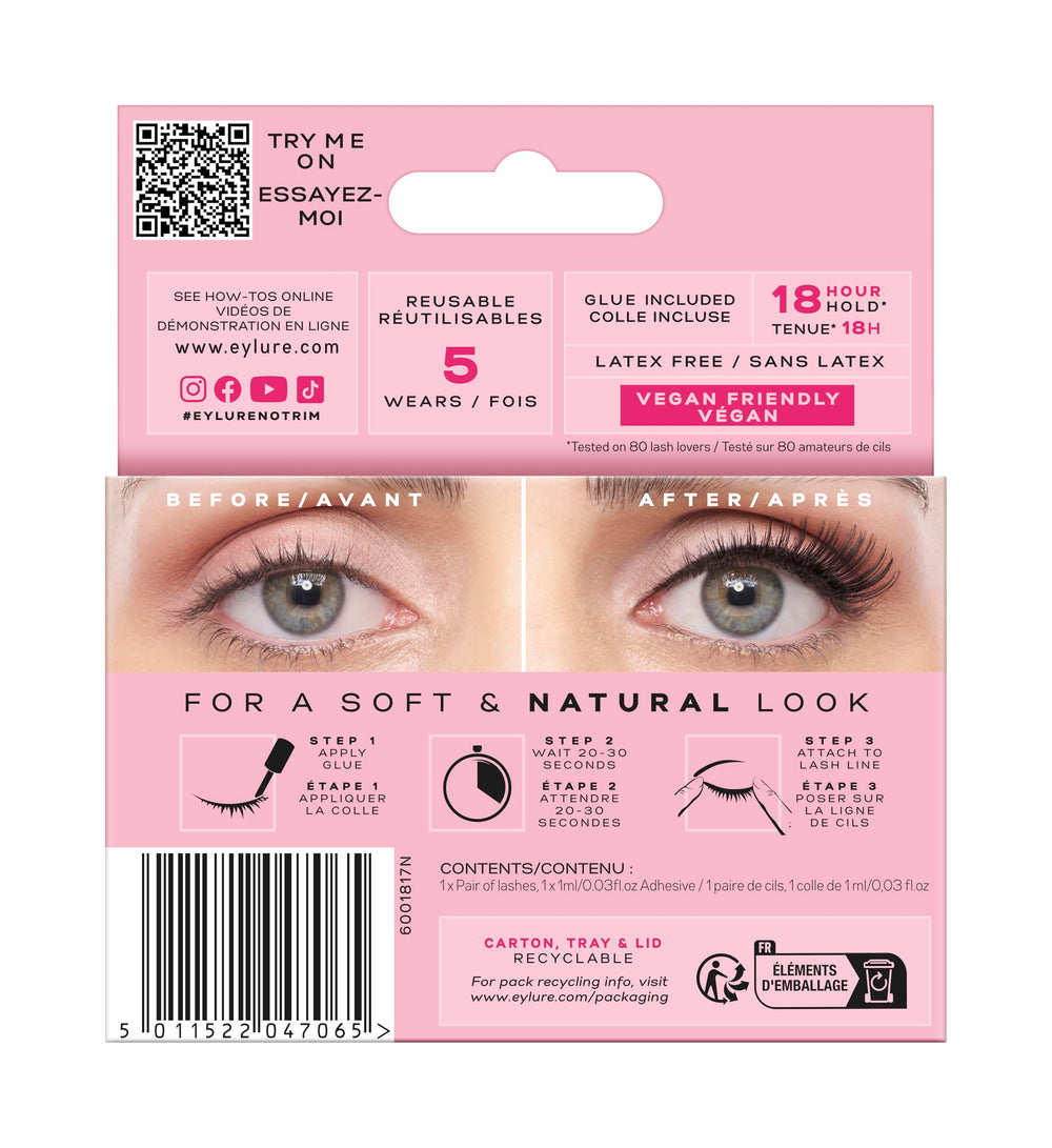 Eylure Volume Accent No. 005 vegan and cruelty-free for ethical beauty.
