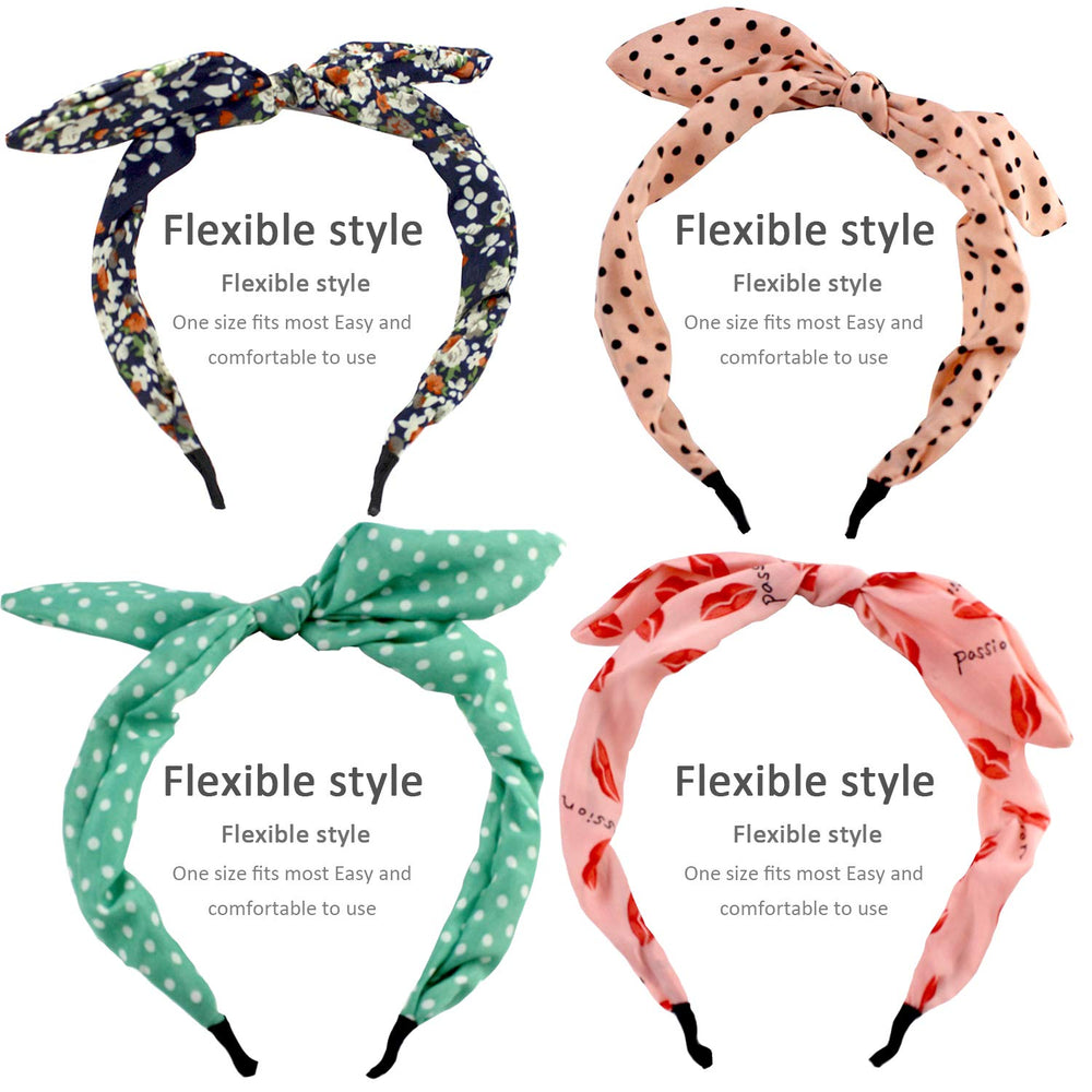 eyxformula Bandas con nudo para peinados fáciles.