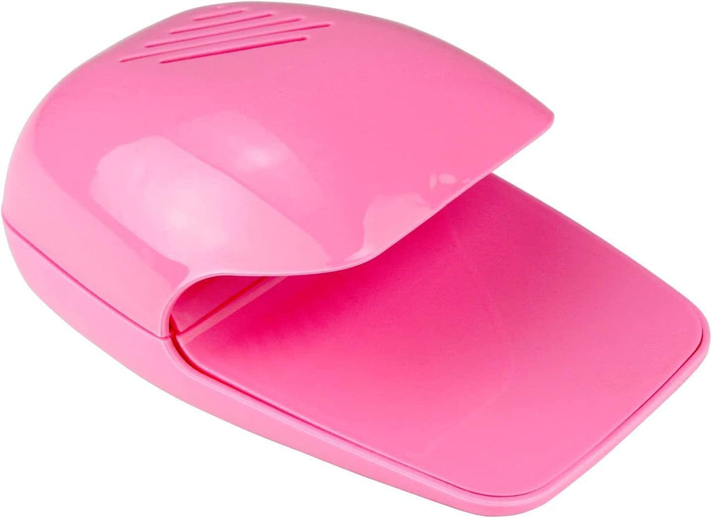 eyxformula pink mini nail dryer for kids speeds regular polish drying safely