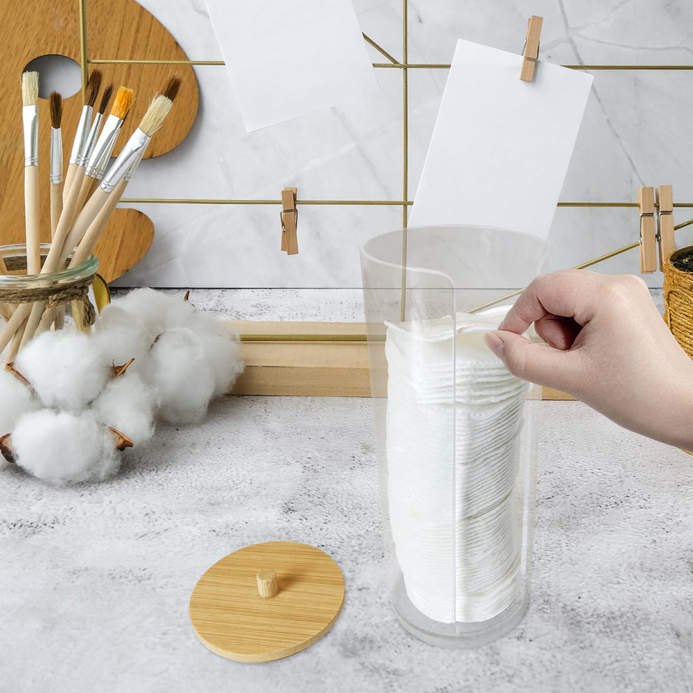 Eyxformula pads dispenser internal view reveals clean storage