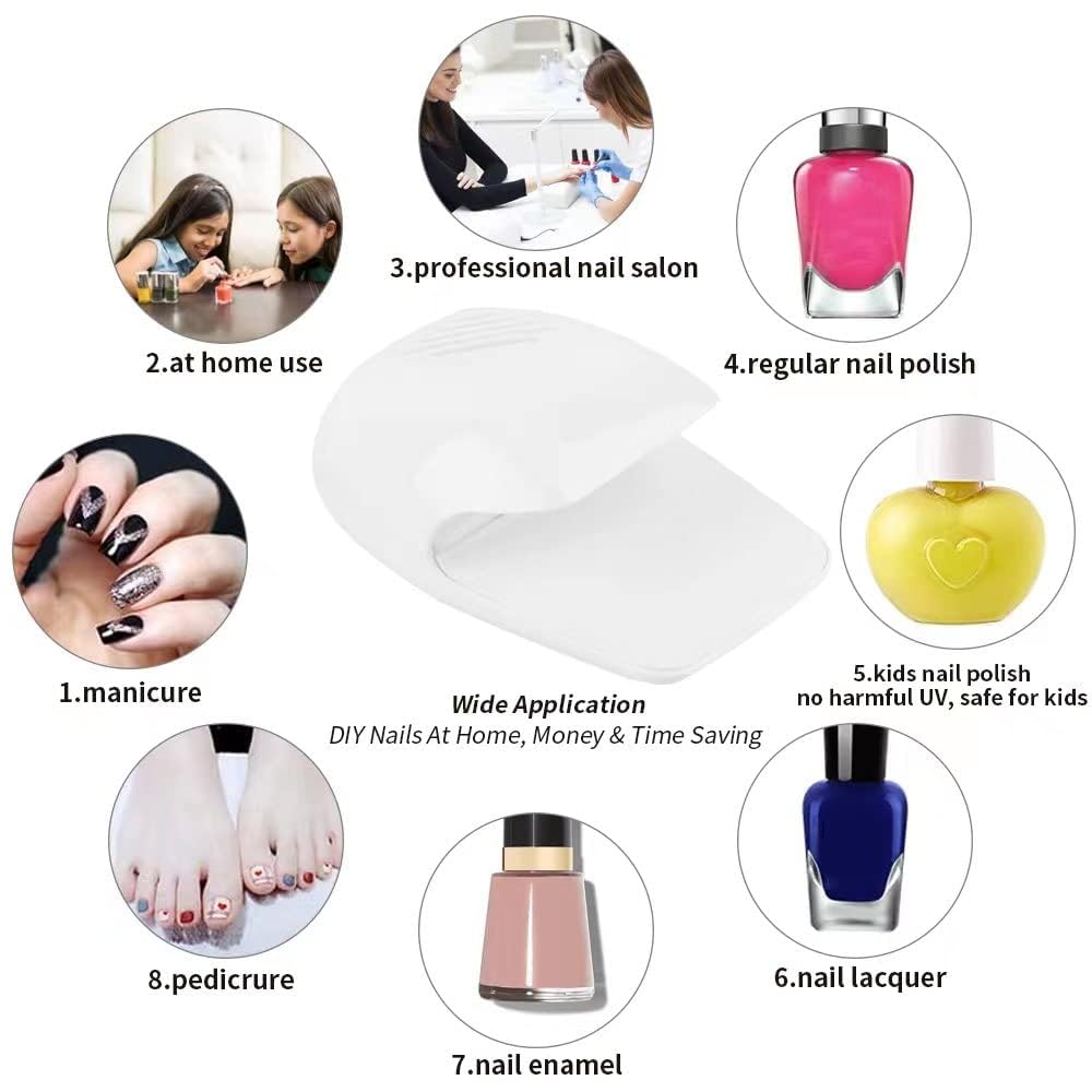 eyxformula portable nail dryer for travel, lightweight and easy to move