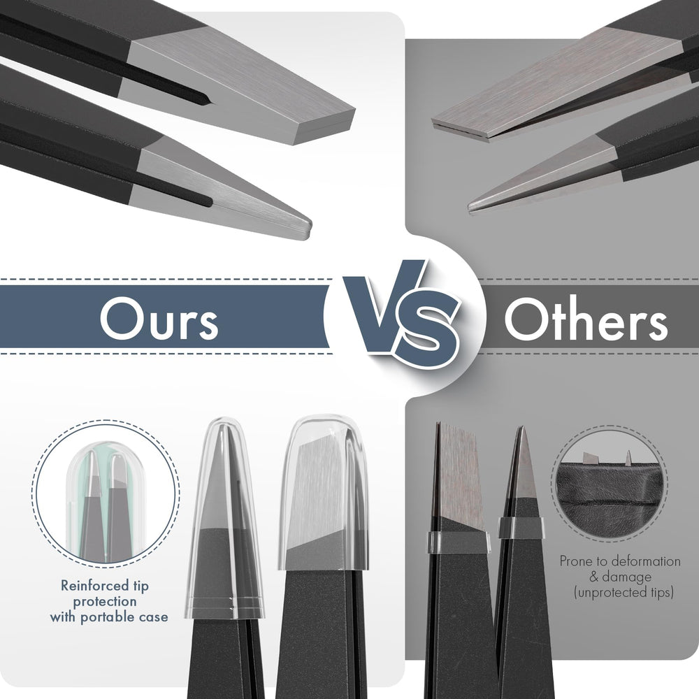 EZ2LIVE ergonomic grip tweezers for comfortable use