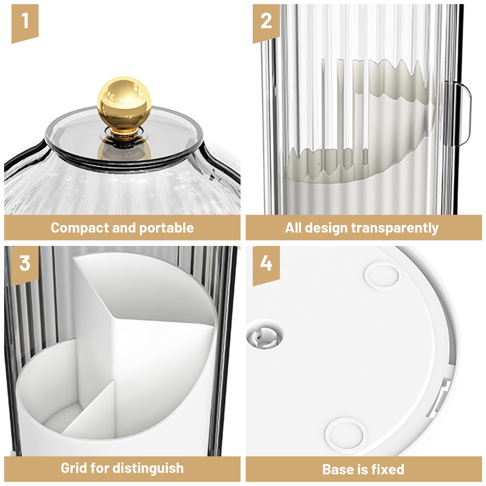Ezebesta gift-ready organizer for makeup lovers on holidays.