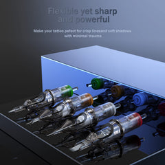 EZTAT2 low-profile housing for smoother ink flow and comfortable handling.
