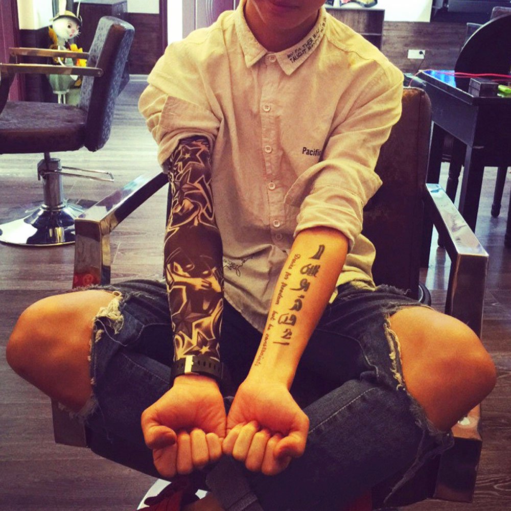 EZYoutdoor tattoo sleeve cosplay outdoor 01 ideal for costumes and festivals.
