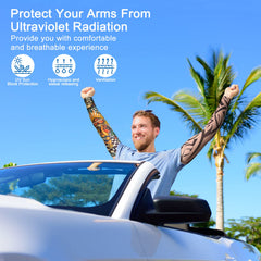 EZYoutdoor tattoo sleeve detailed pattern 01 offers lifelike cosplay flair.
