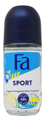 Fa desodorante rodillo deportivo, diseno unisex para ambos sexos