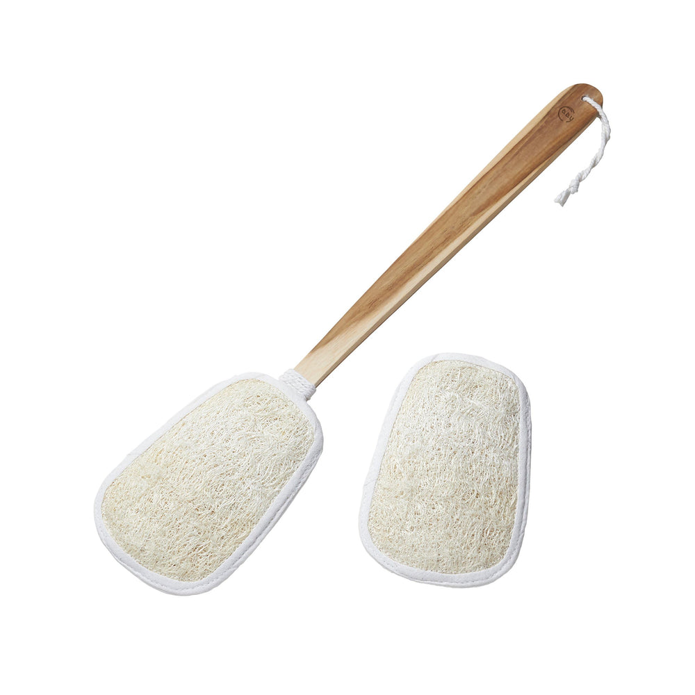 FAAY lufa-espalda-17pulgadas: facilita exfoliar la espalda durante la ducha.