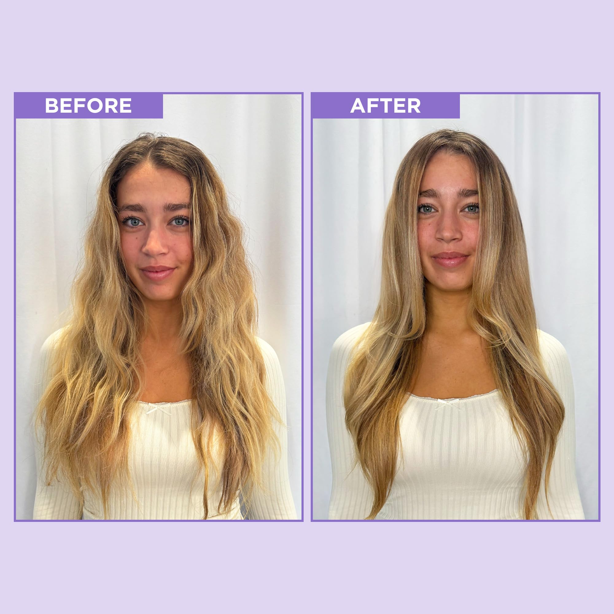 Color-safe FAB.ME leave-in conditioner maintains vibrancy and softness