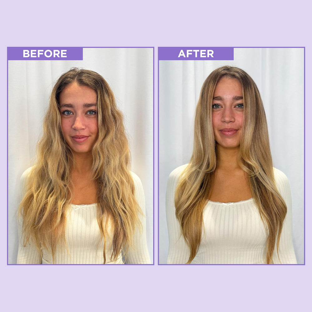 Color-safe FAB.ME leave-in conditioner maintains vibrancy and softness