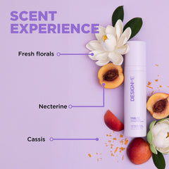 Shiny, smooth hair after FAB.ME leave-in spray use on mid-lengths