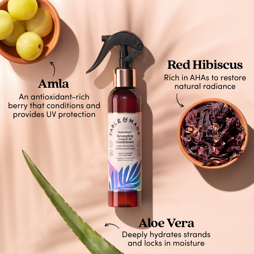 Fable & Mane vegan cruelty-free badge on packaging