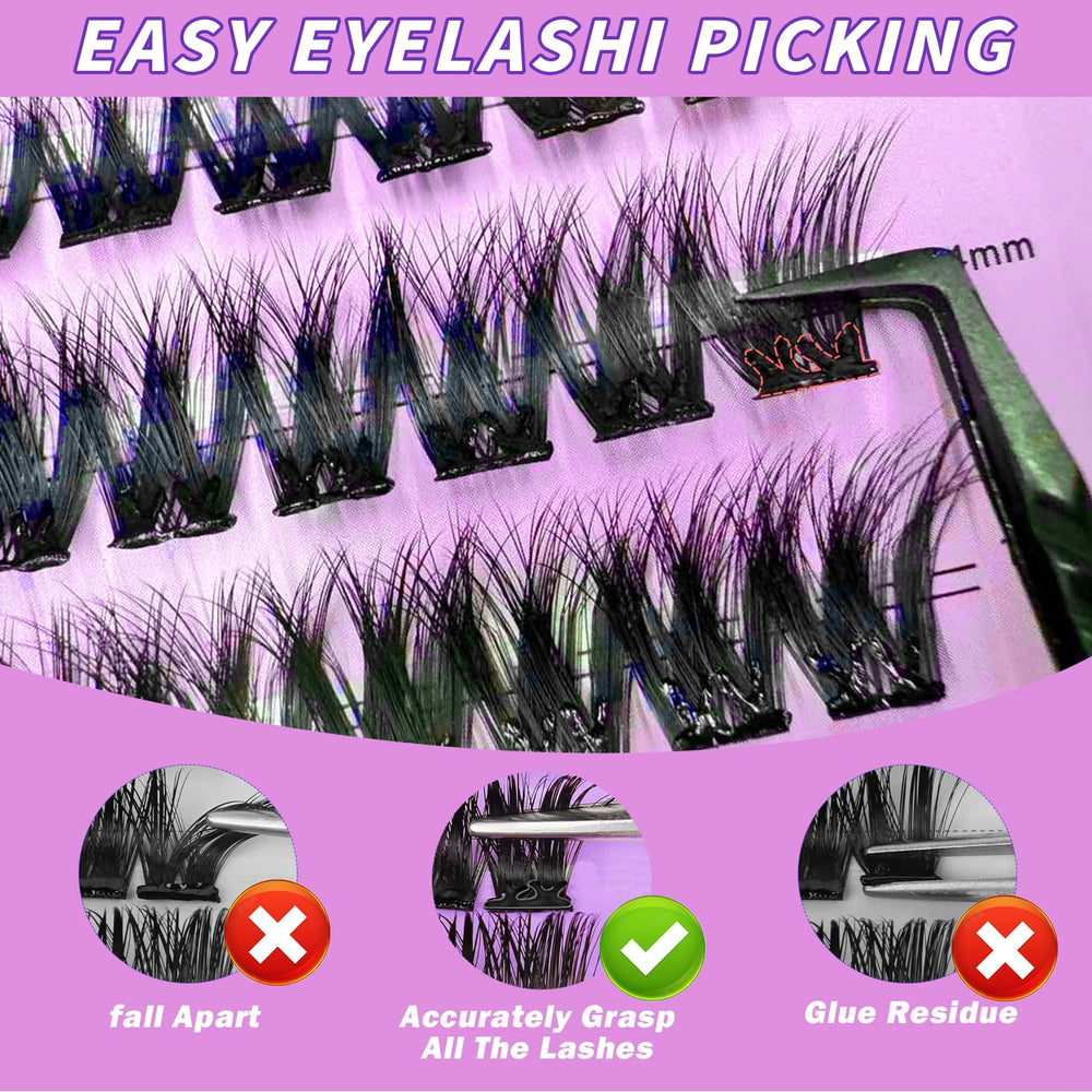 Fablosslashes advanced tweezers included for precise placement
