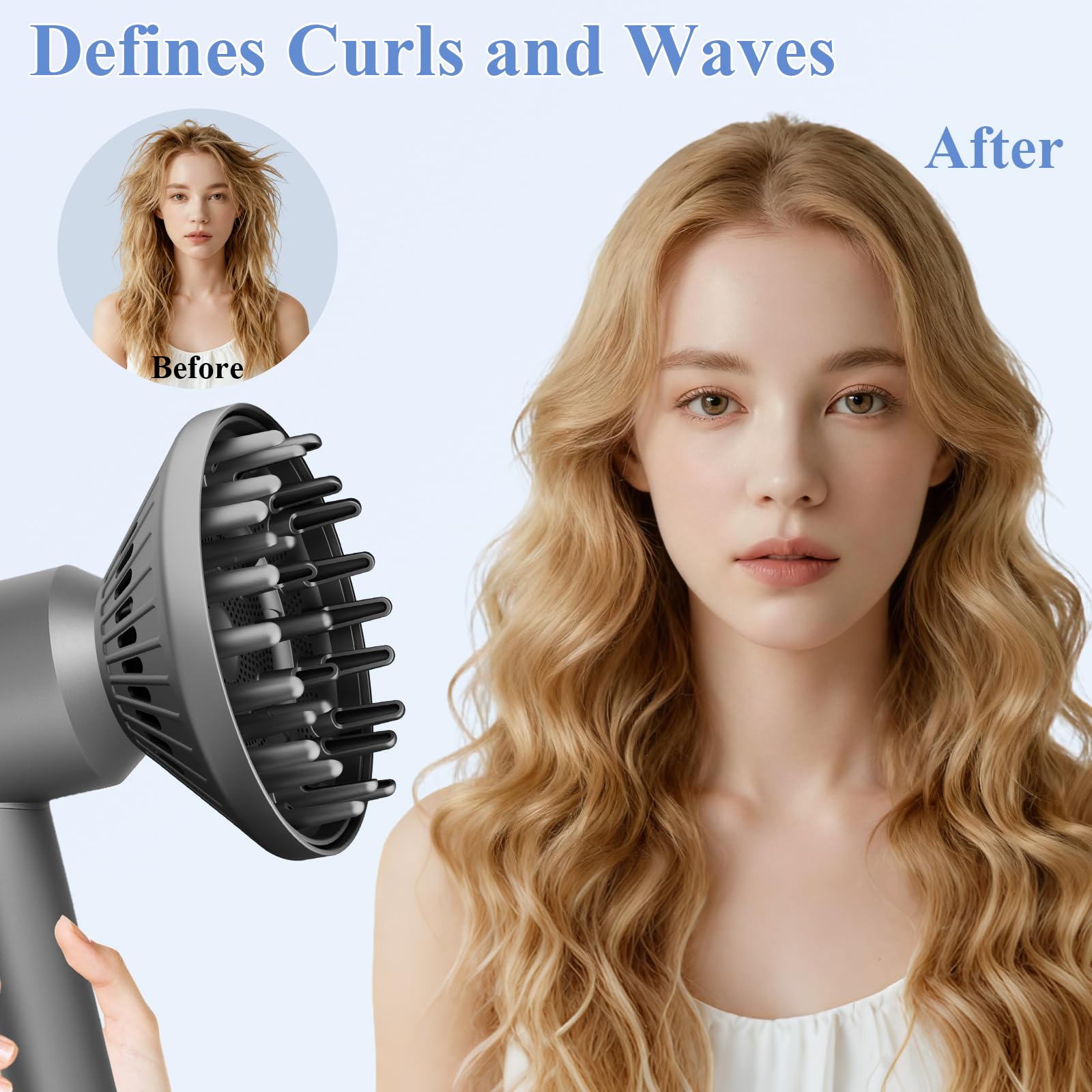 Fabmira diffuser promotes faster drying with even air distribution.