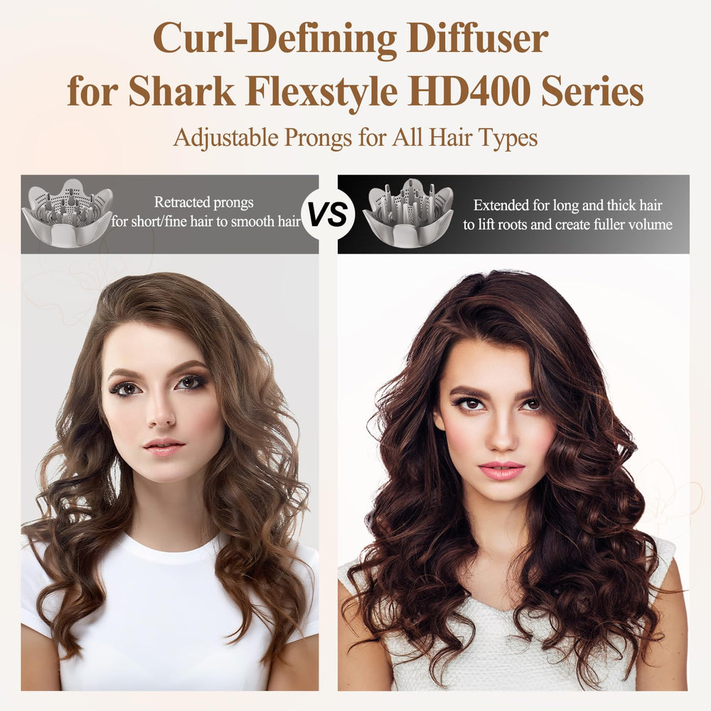 Fabmira rotating diffuser head reaches difficult angles for consistent curls.