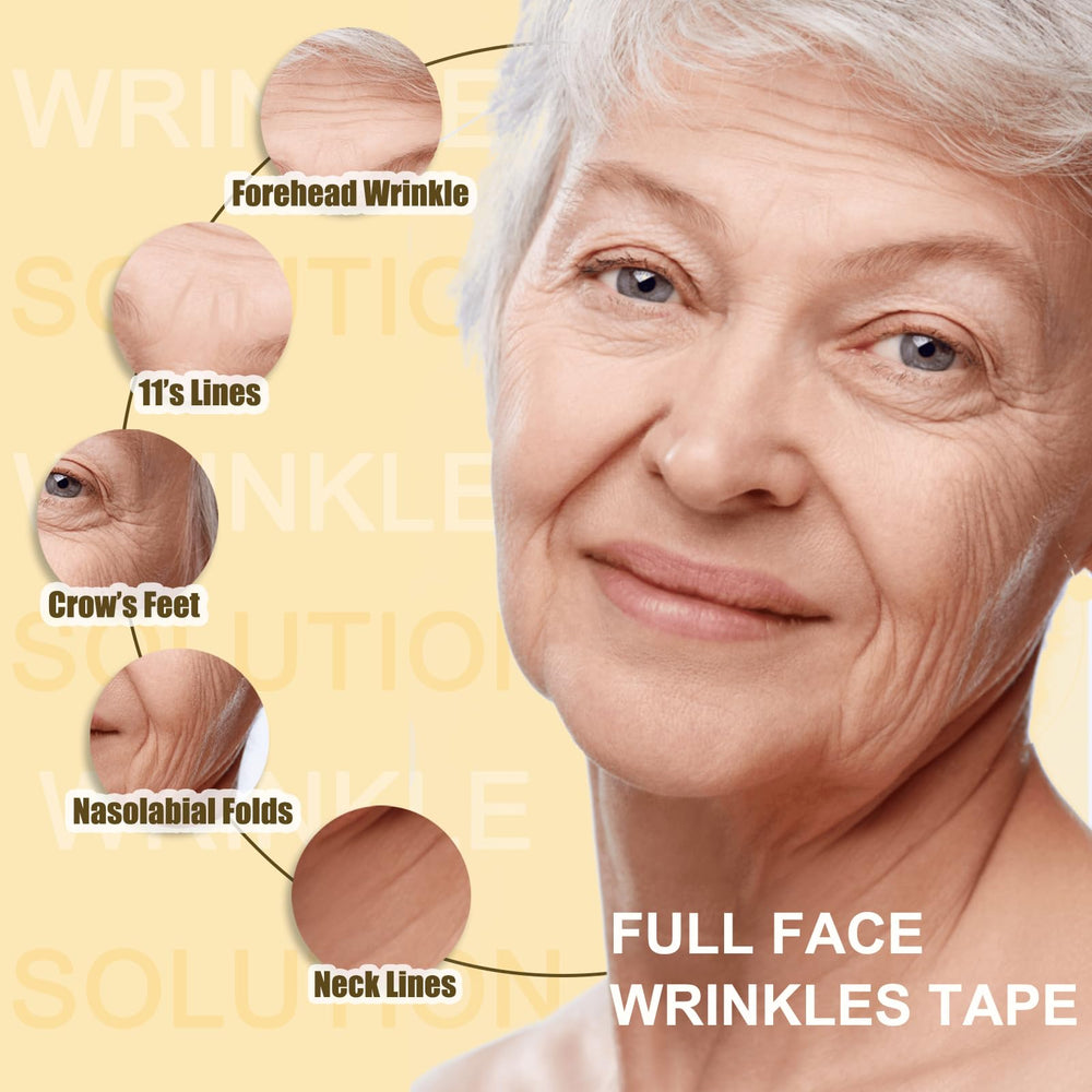 Face Tape para cuello, tratamiento nocturno para contornos faciales.