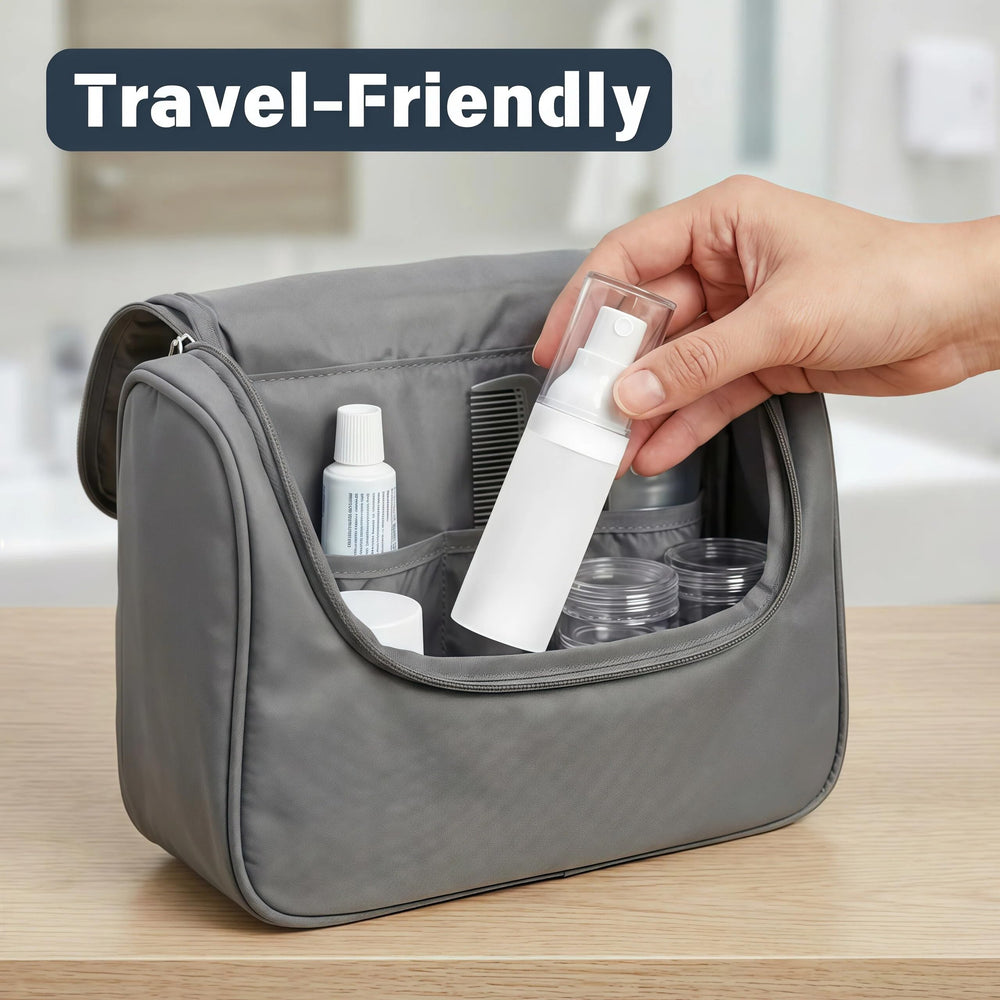 FaceBucks tsa-approved-mini-bottle eases airport security checks.