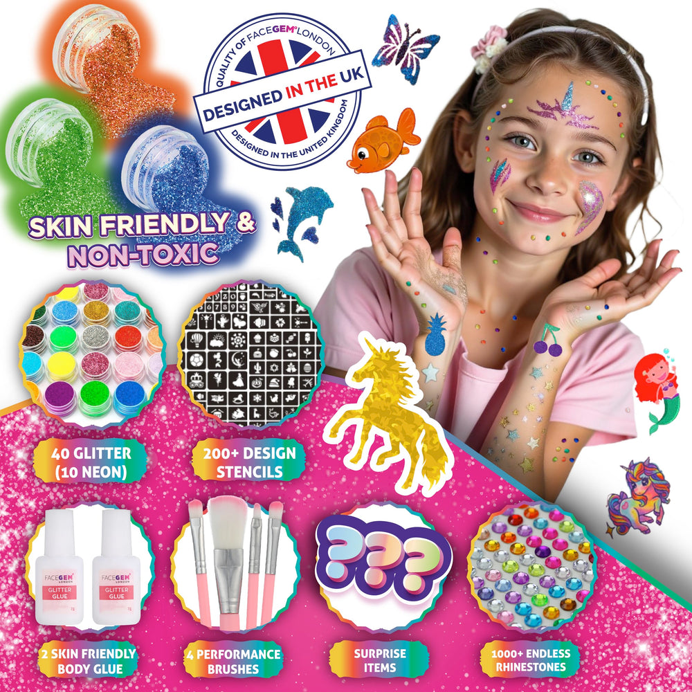 Facegem London: mil diseños con plantillas para tatuajes únicos