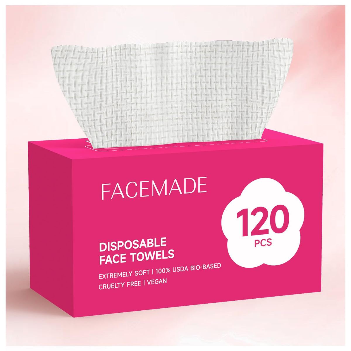 FACEMADE packaging front shows a clean, modern look for on the go skincare