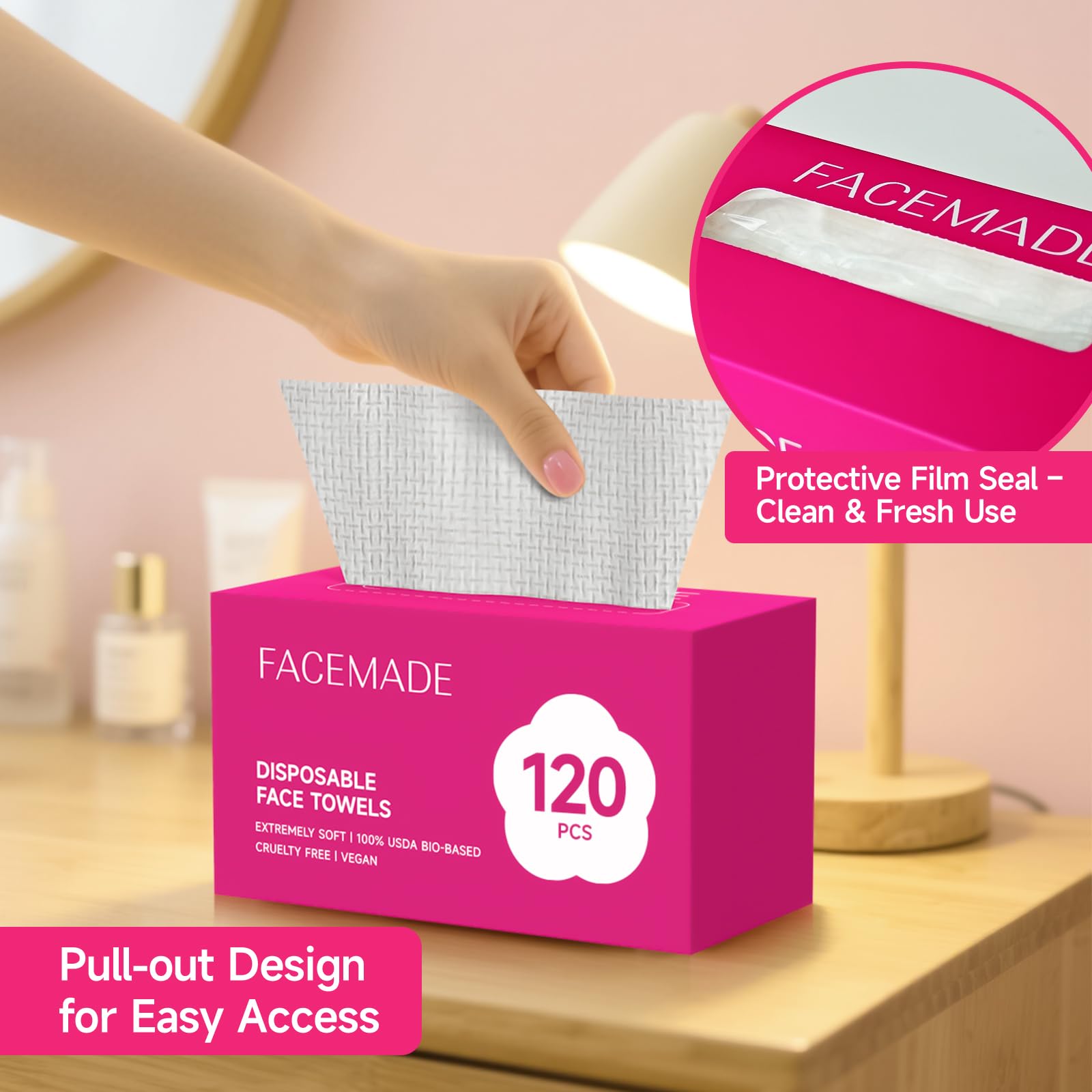 FACEMADE travel-friendly pack invites convenient skincare on the go