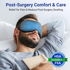 Facemoon cooling eye mask supports post‑surgery swelling comfort