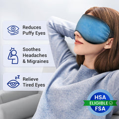 Facemoon cooling eye mask helps reduce under‑eye puffiness