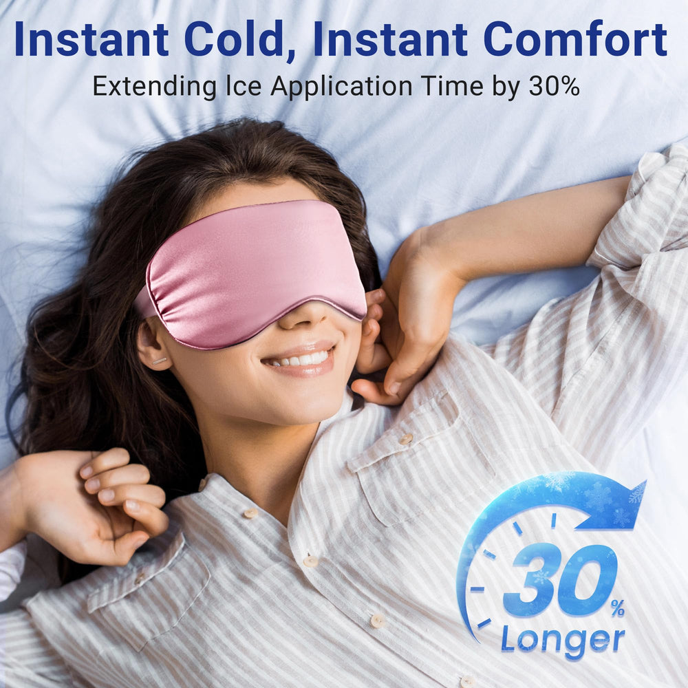 FACEMOON weighted cooling mask provides deeper relaxation during bedtime