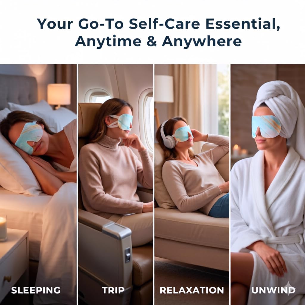 FACEMOON eye care for screen fatigue offers a warm compress after long sessions.