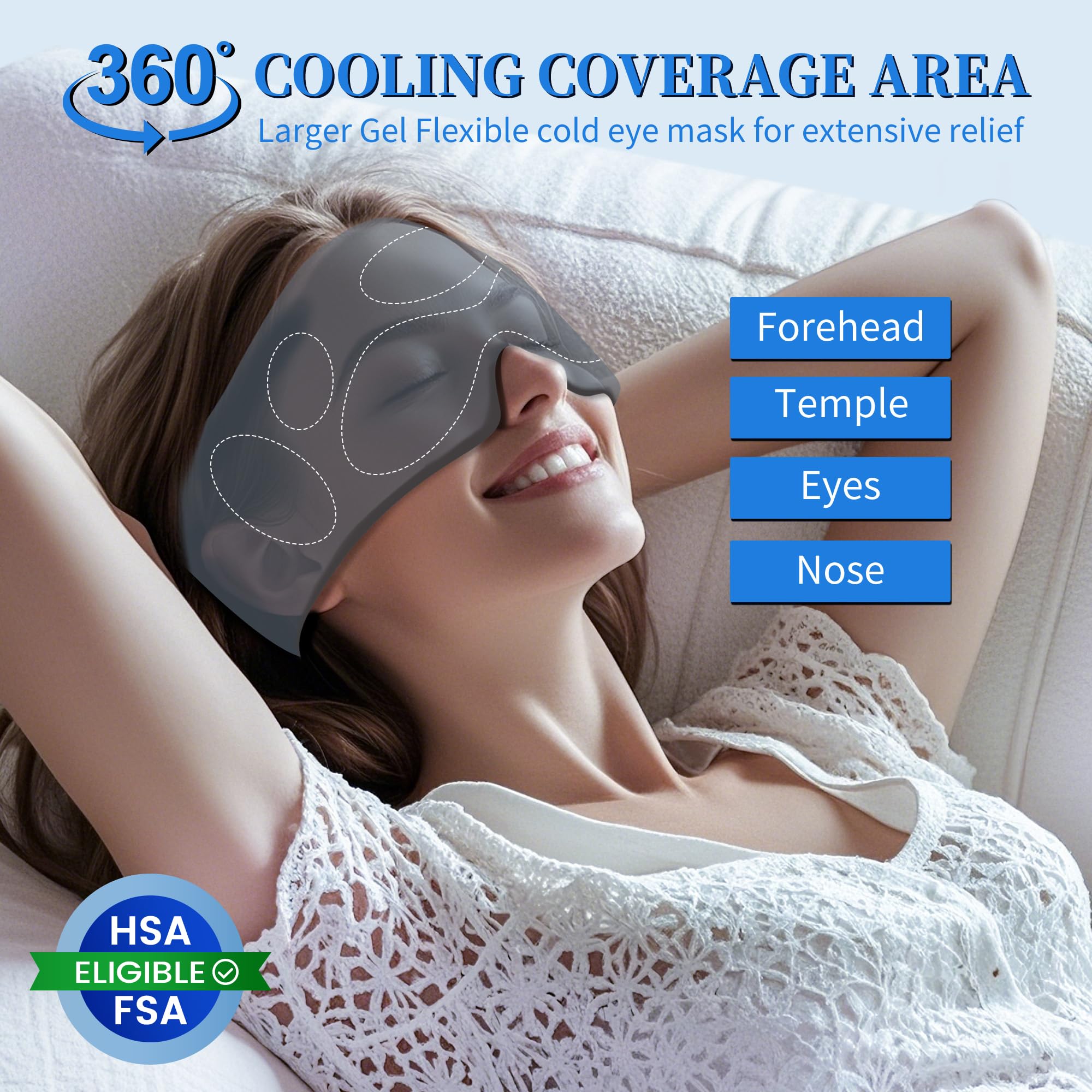 FACEMOON Storage bag for easy mask storage and odor control.