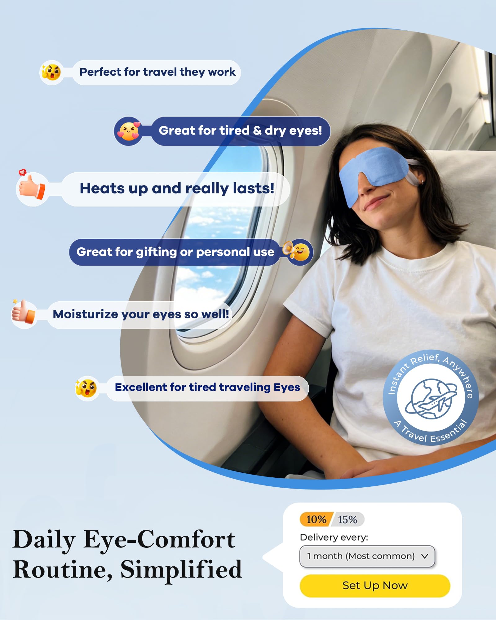 Facemoon uso diario para cansancio ocular tras horas frente a pantallas