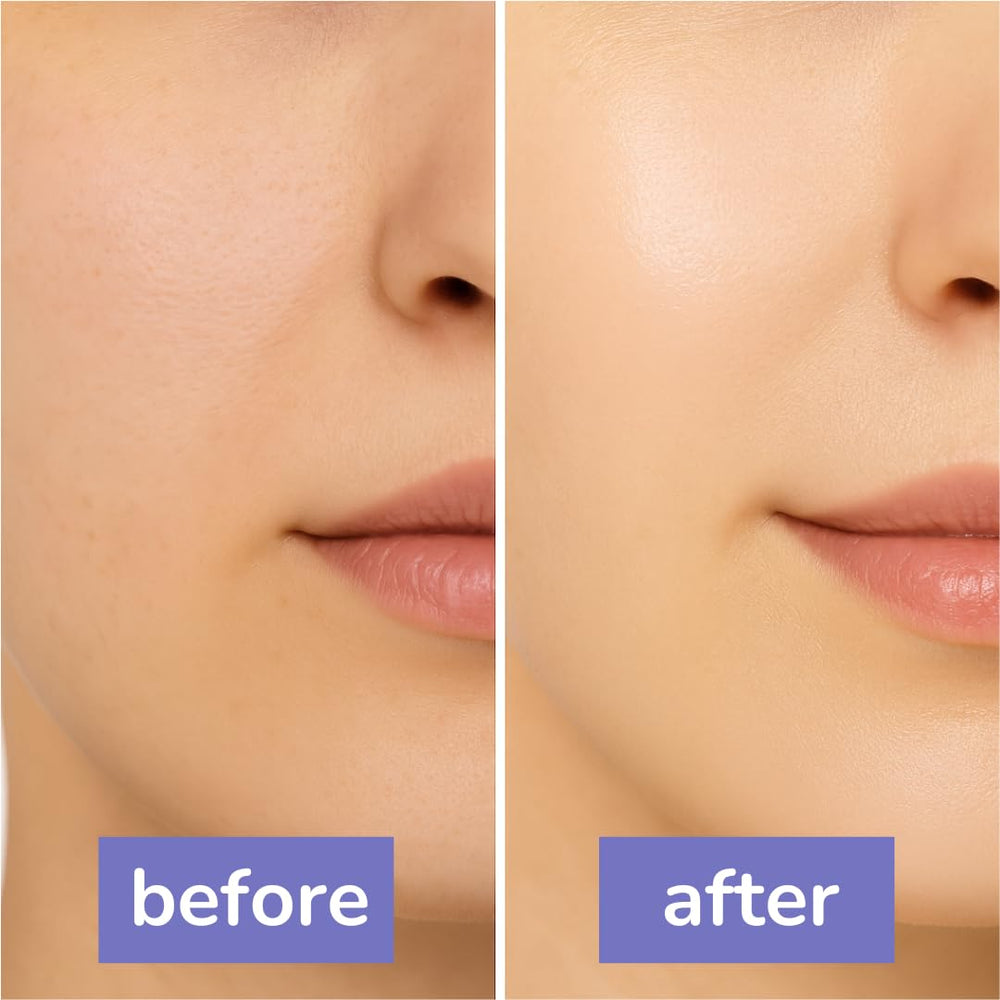 FACETORY piel con tono más uniforme tras la mascarilla.