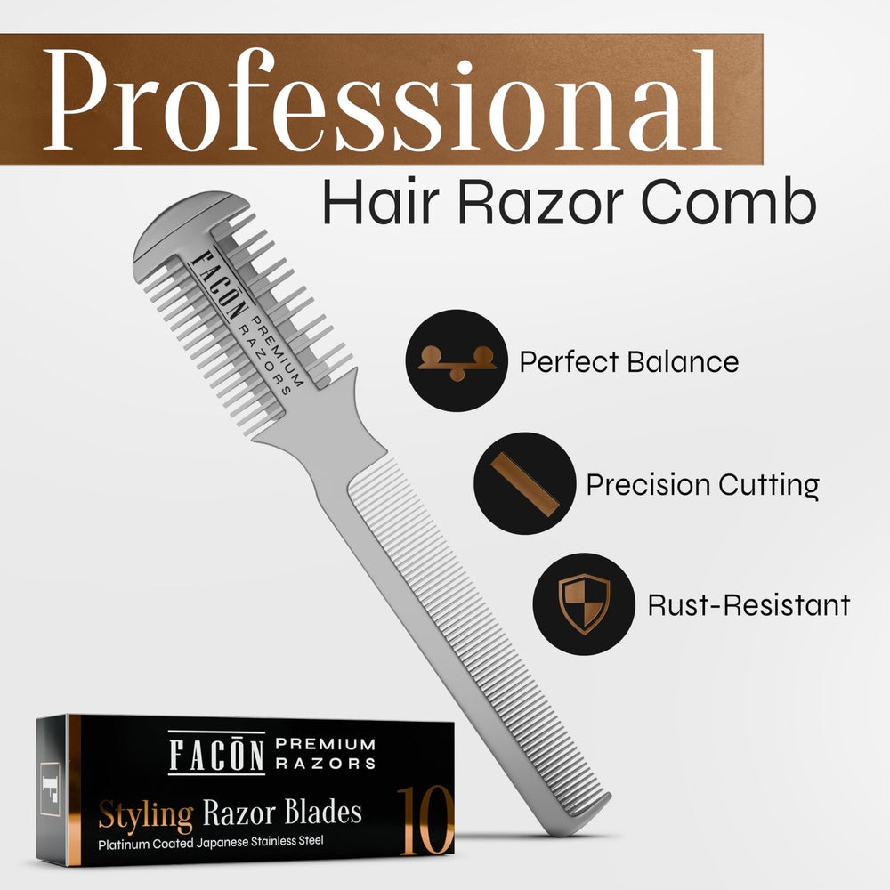 FACON replacement blades ensure precise, hygienic cuts with every change.
