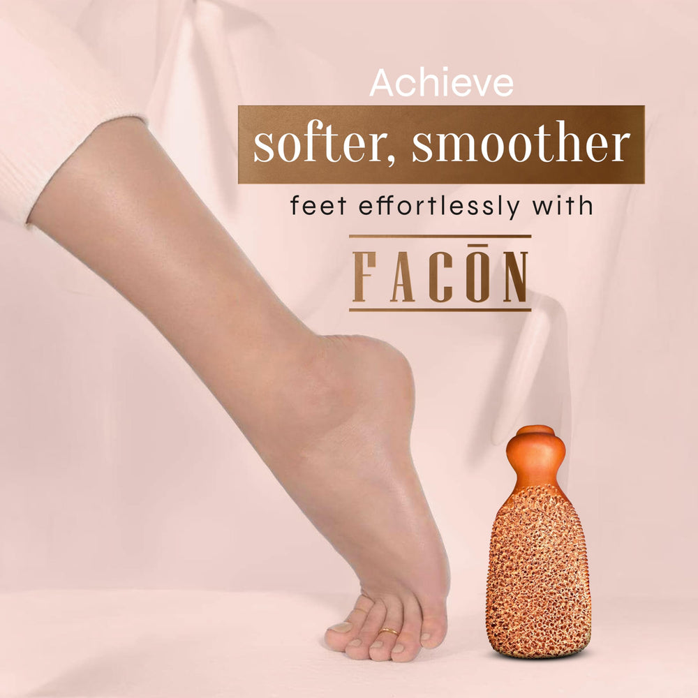 FACON ethical sourcing label emphasizes sustainable, ethically made foot care tool
