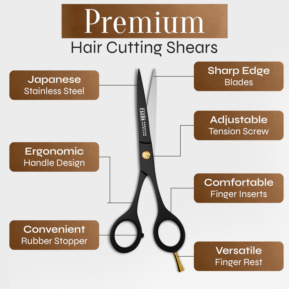 FACON glide-through action for comfortable styling with minimal tug