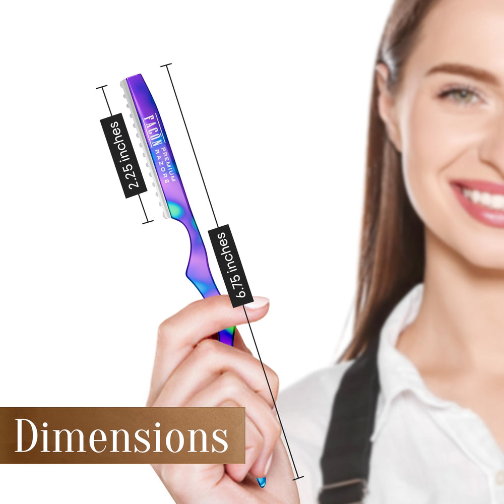 FACON hair-cutting kit includes 11 blades for versatility