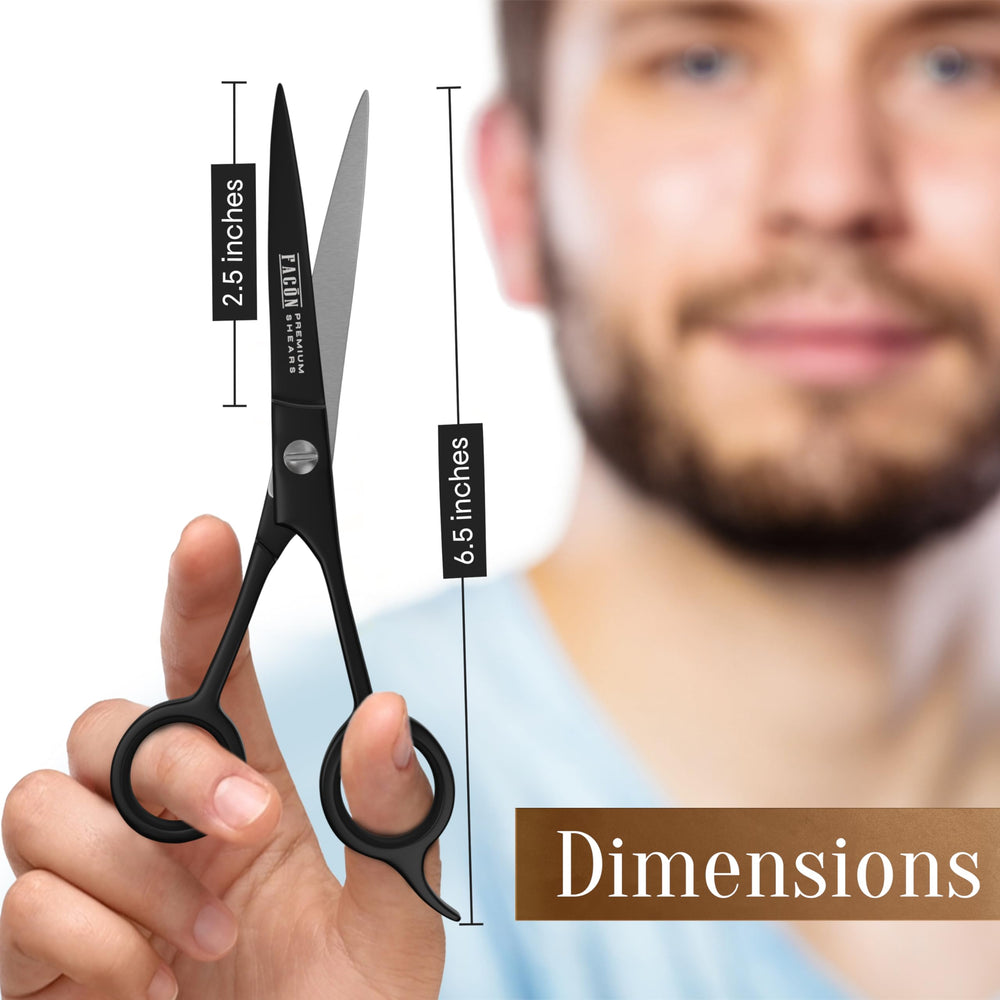 FACON layer-shaping scissors for seamless blending.