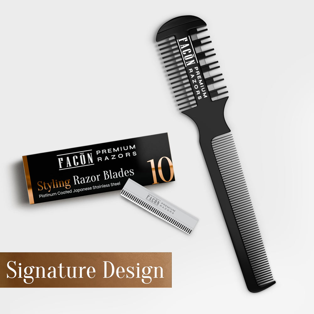 FACON Razor Comb premium-kit for professionals and enthusiasts seeking consistent results.