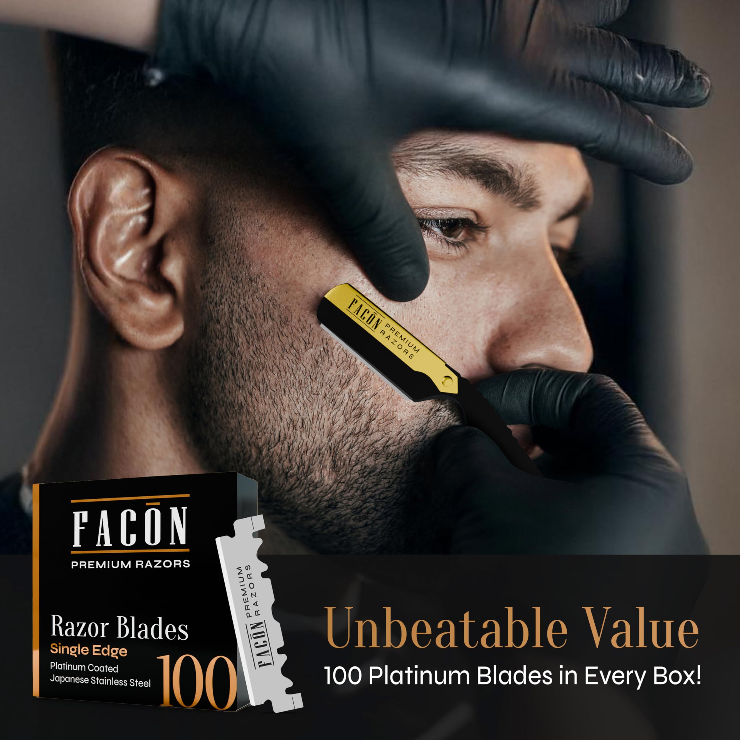 FACON gift-ready razor kit packaging for grooming enthusiasts