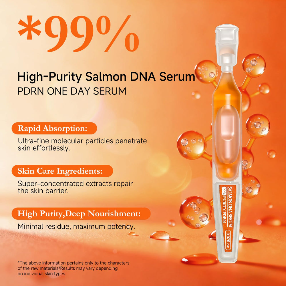 FaczUryn Salmon DNA Serum - ingredientes como glutathión para piel luminosa.