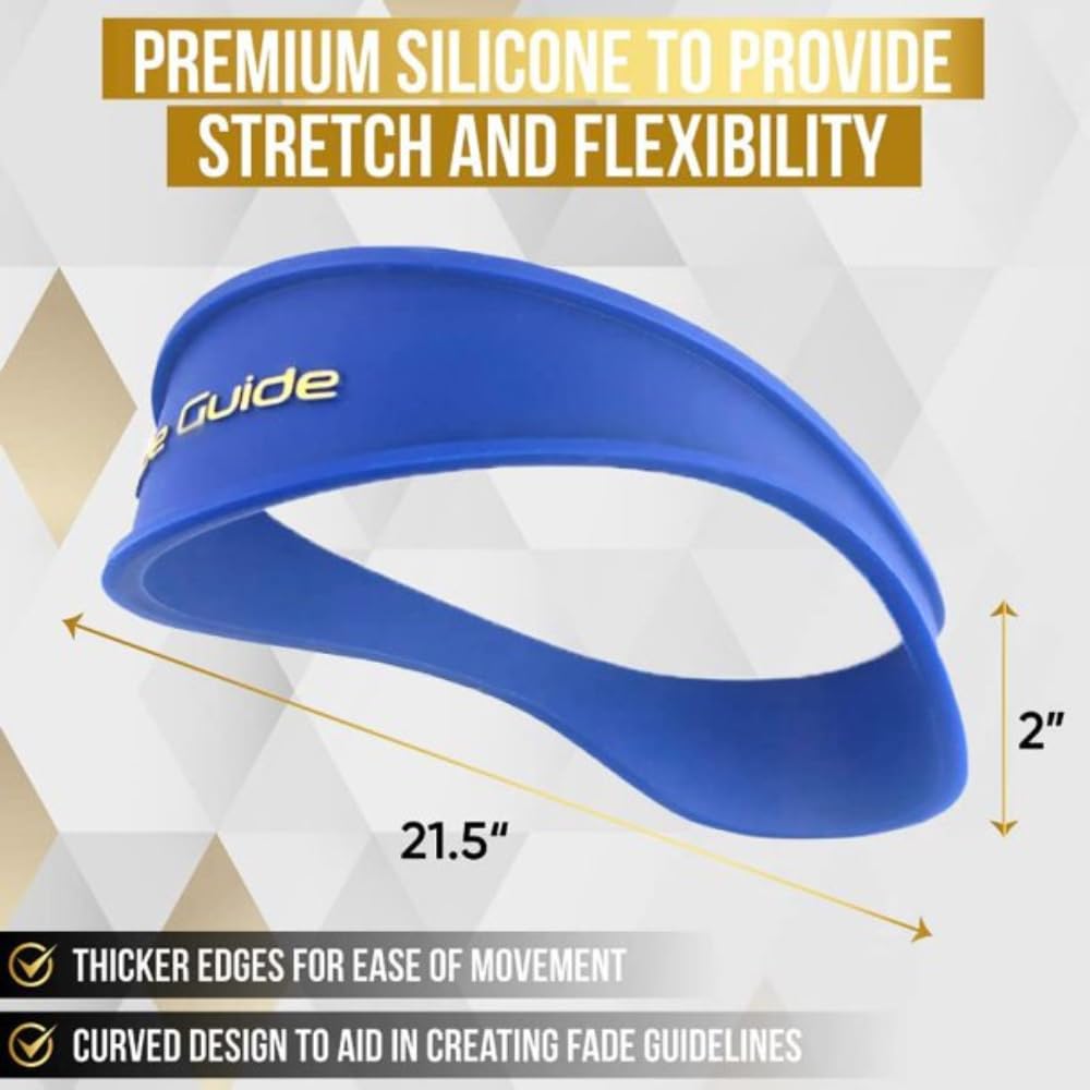 Fade Guide compact fold design travels easily for grooming.