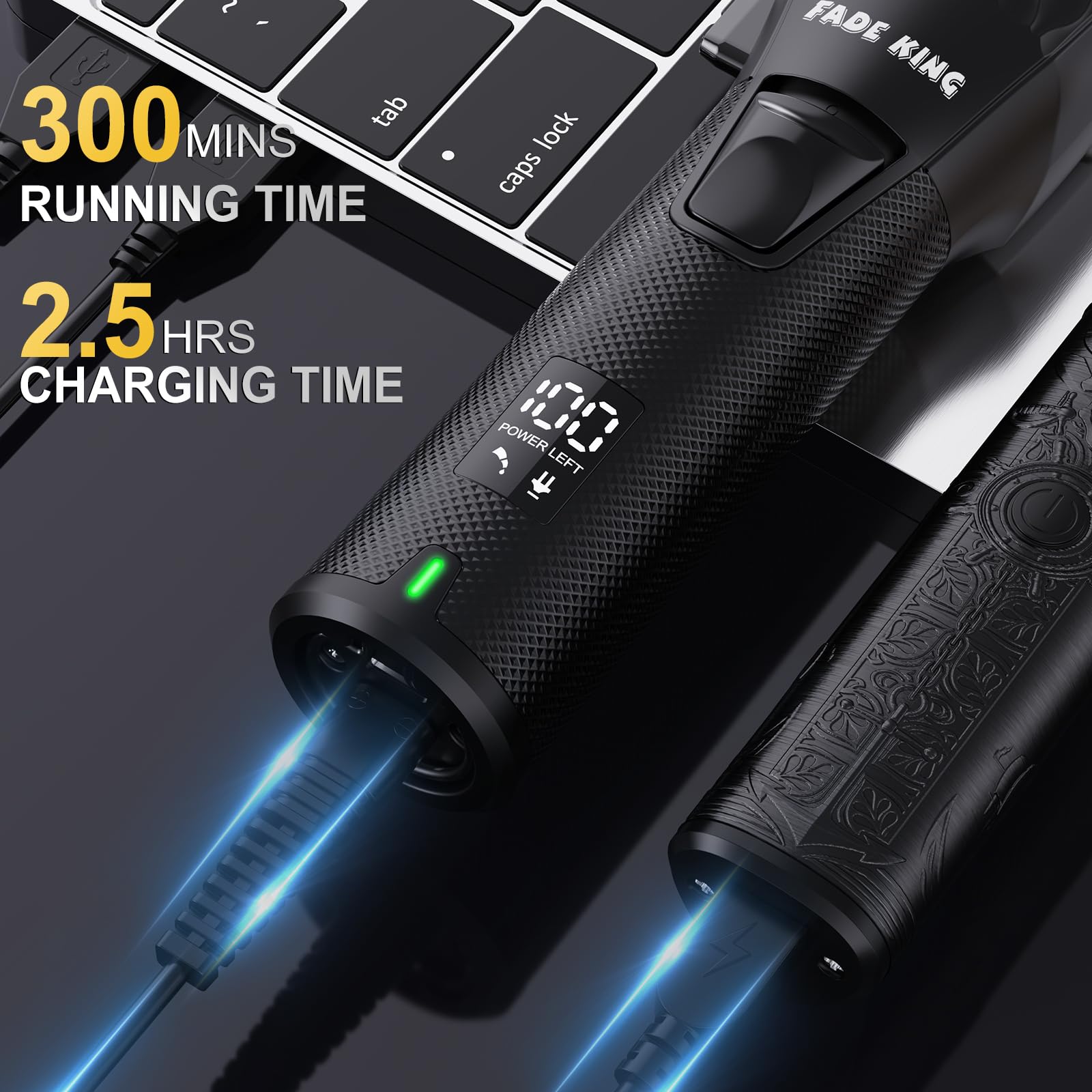 FADEKING travel case grooming kit keeps tools organized