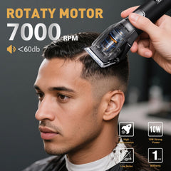 FADEKING zero-gap beard trimmer for sharp edge detailing