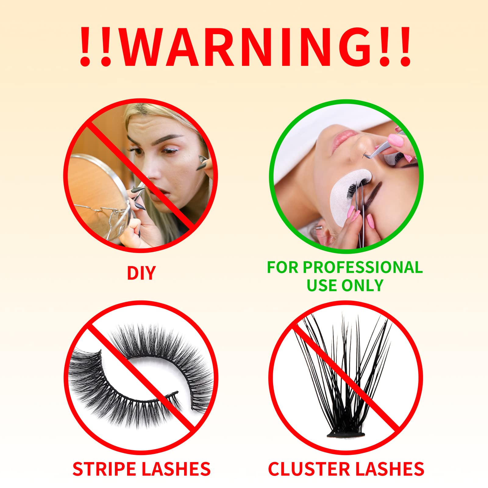 FADLASH 5ml bottle seal shows premium low-fume formula for safe professional use