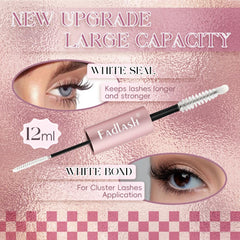 FADLASH clear lash seal brush applies protective coating for longevity
