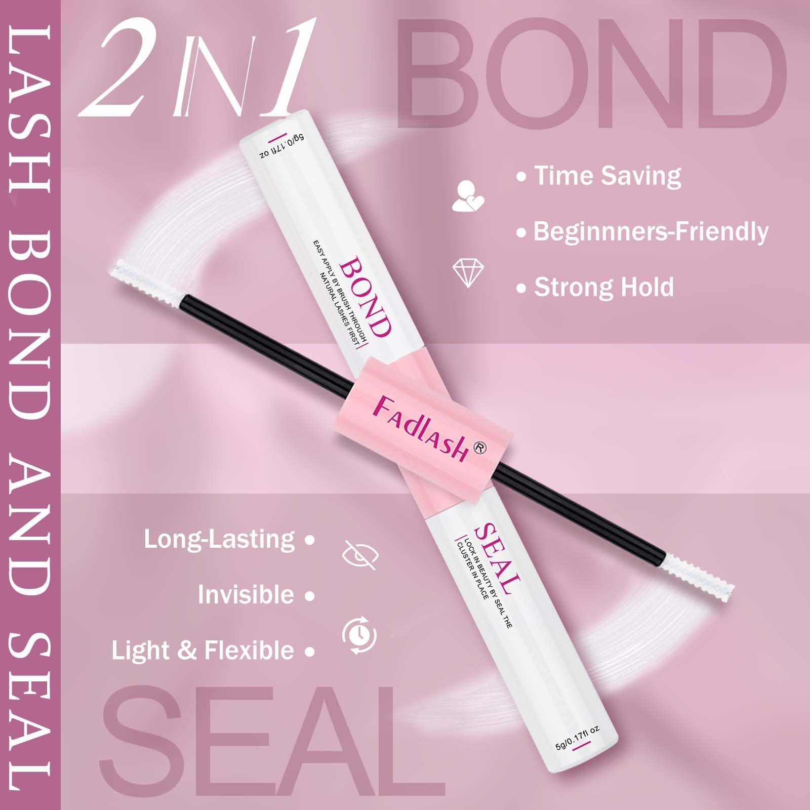 FADLASH D curl lashes for natural-looking lift