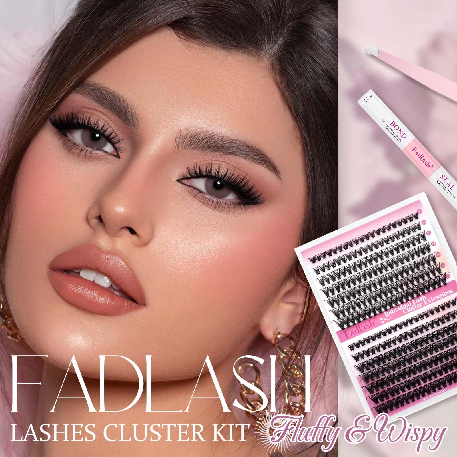 FADLASH matte dark finish for bold gaze